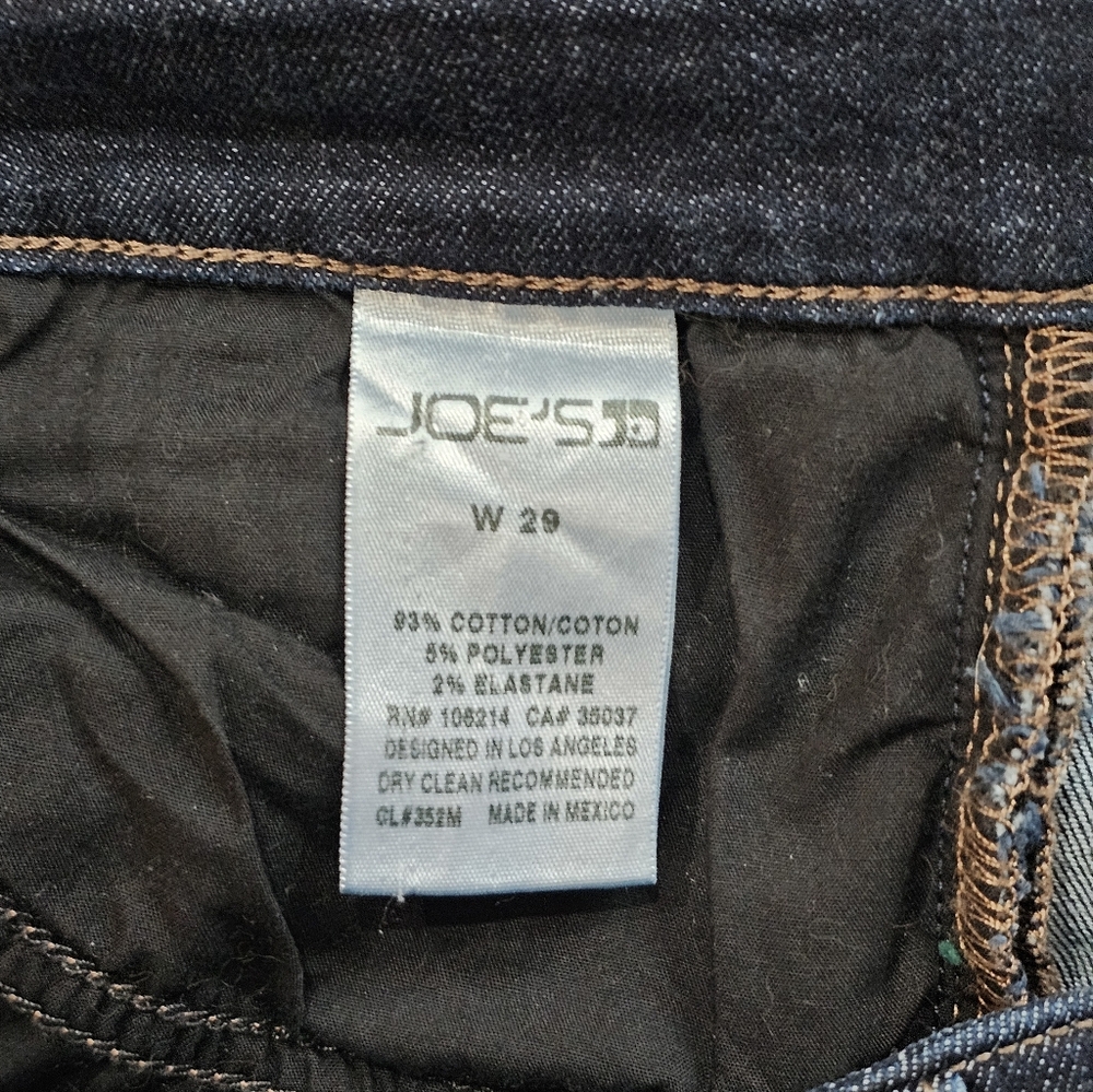 Joe's Jeans Women's Jessica With Raw Hem, Size 29. Excellent Condition - Picture 11 of 12